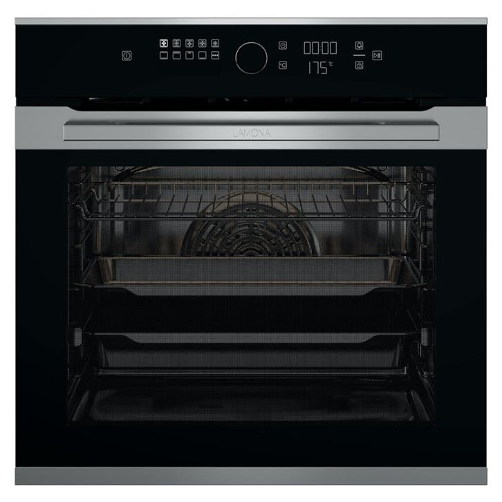Lamona LAM3708 Built In Stainless Steel Single Multifunction Oven